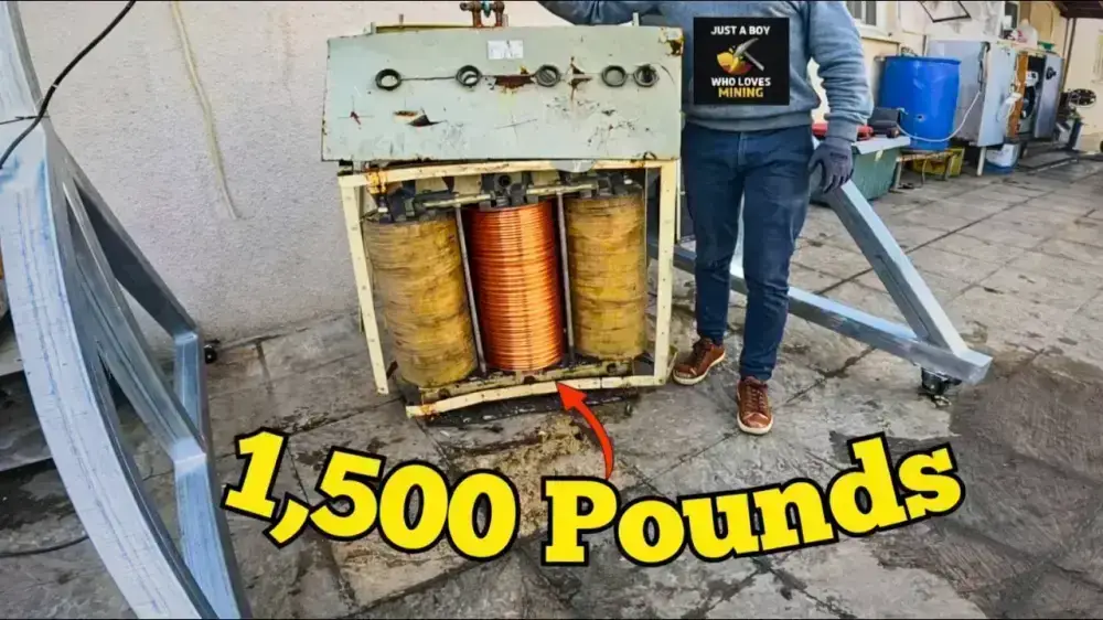 video thumbnail for '1,500-lb Transformer Teardown — Did We Hit the PAYDAY?(SHOCKING Results)'