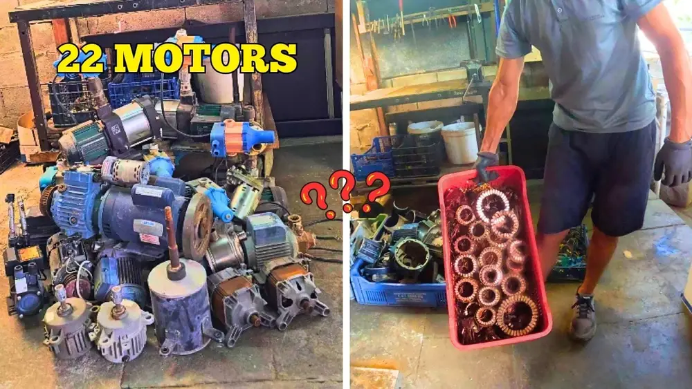video thumbnail for 'I Scrapped 22 Electric Motors to Beat the Average US Wage!'